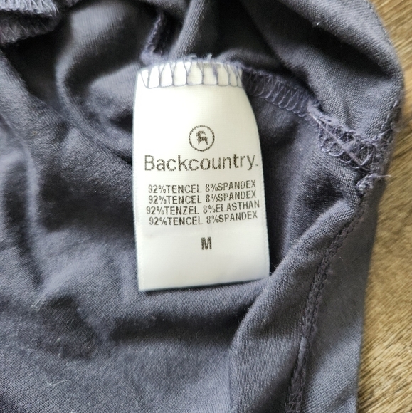 Backcountry Jersey Knit Shirt Pocket Dress Medium - Picture 6 of 7